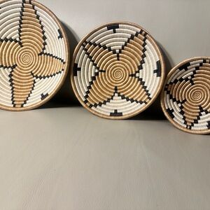 Tan and Black Geometric Art Wall Decor